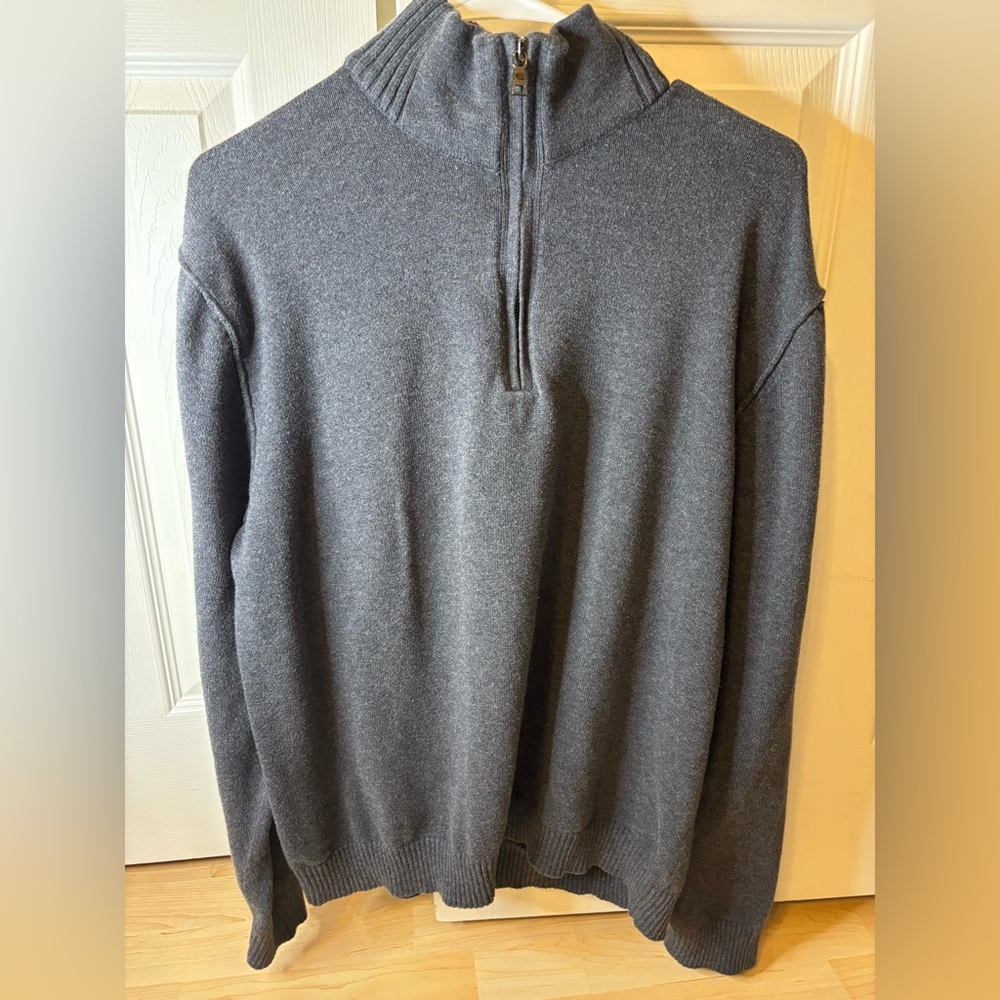Calvin Klein Charcoal Knit Pullover